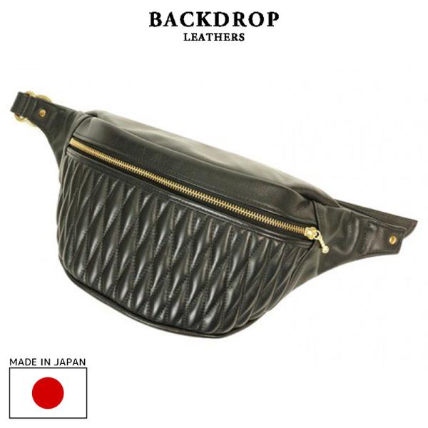 BACKDROP Leathers バックドロップ・レザーズ DIA-WAISTBAG ダイヤ