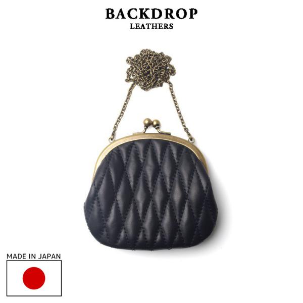 BACKDROP Leathers バックドロップ・レザーズ GM-WALLET with chain