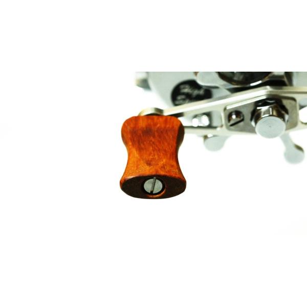 ハンドルノブ ウッド製 シマノ・ダイワ用 brimo thinflat290