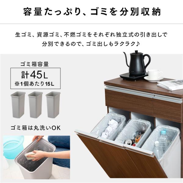 ゴミ箱 おしゃれ ごみ箱 キッチン キッチン収納 アイリスオーヤマ