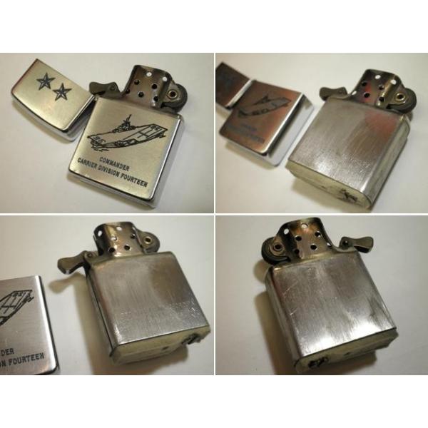 中古品】ビンテージ ZIPPO ジッポーライター ミリタリー 空母 千巻 US