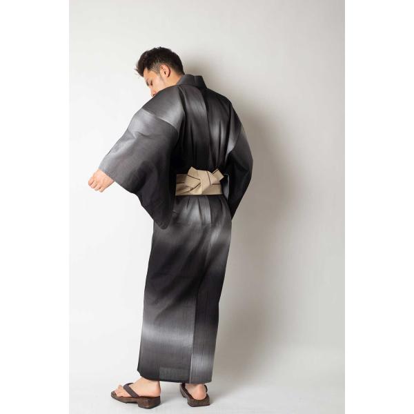 浴衣 メンズ/送料無料/日本製高級生地/浴衣+帯+下駄+腰紐/一秀