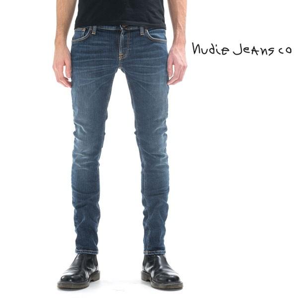 nudie jeans ヌーディージーンズ LONG JOHN TELEVISION BLUE NUDIE 