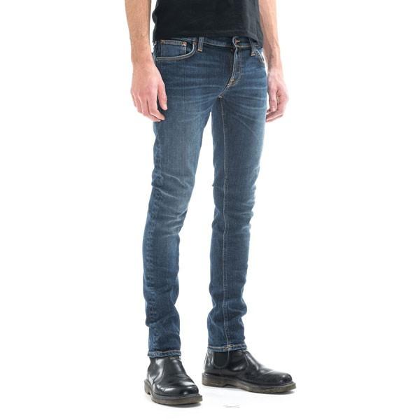 nudie jeans ヌーディージーンズ LONG JOHN TELEVISION BLUE NUDIE 