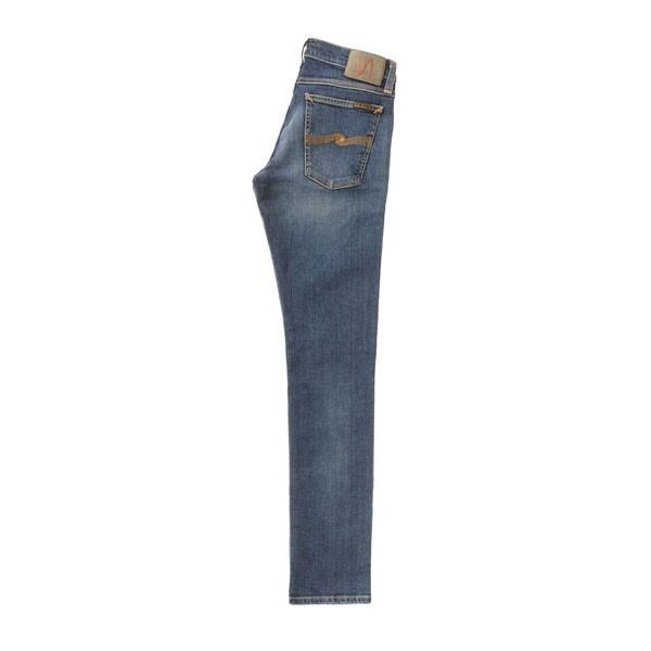 nudie jeans ヌーディージーンズ LONG JOHN TELEVISION BLUE NUDIE 