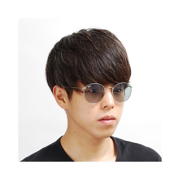 ファッション Rayban レイバン RB3447 9065/I5 シルバー/ブルー ...