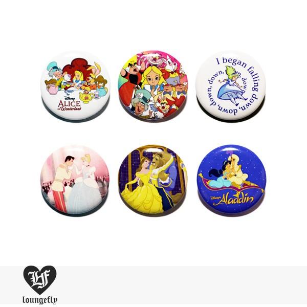 ラウンジフライ LOUNGEFLY × DISNEY PIN Series5 【A】 / 缶バッチ 缶