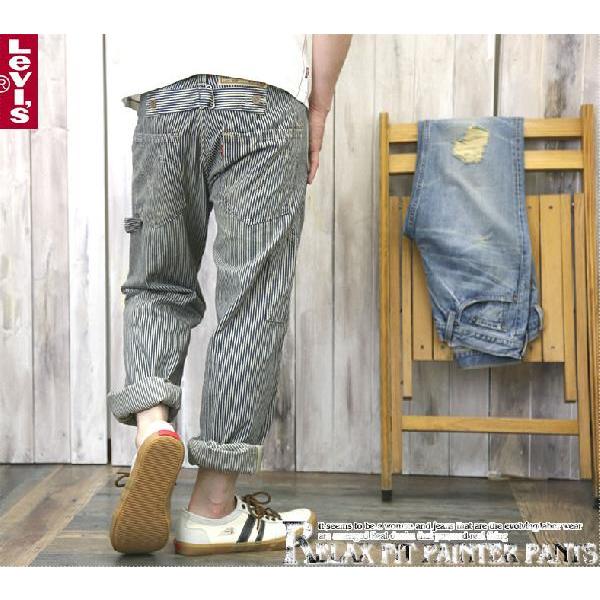 リーバイスLEVIS Live Unbuttoned 503リラックスストレートヒッコリー