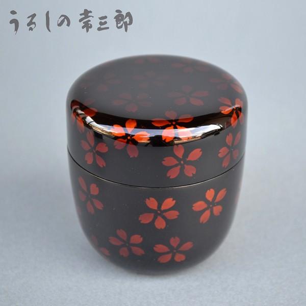 茶道具棗（なつめ）白檀塗桜中棗木製/漆器/ギフト/【Buyee】