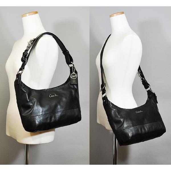 美品　COACH 2WAYワンショルダー　ブラック　ポピー　15789 楽天市場】コーチ 15789 ポピー 2WAY ショルダーバッグ パテント