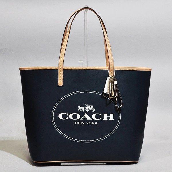 コーチ トート バッグ COACH F31315 SV/NV メトロ ホース アンド ...