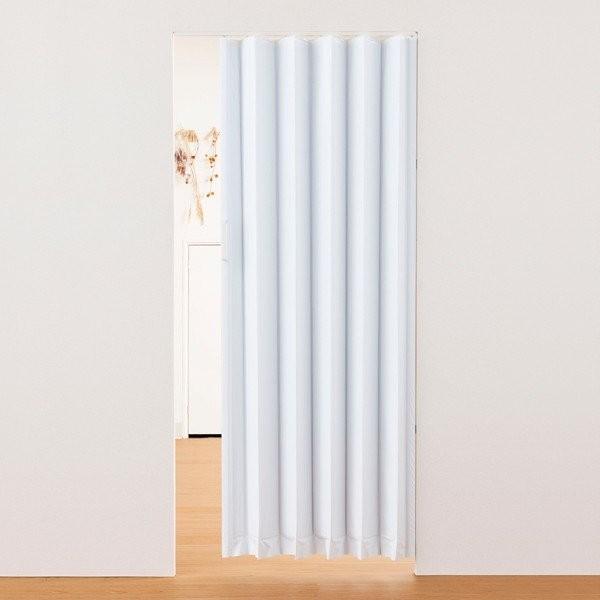 アコーディオン ドア用アコーディオン網戸 幅50〜86cm 高さ170〜187cm オレ