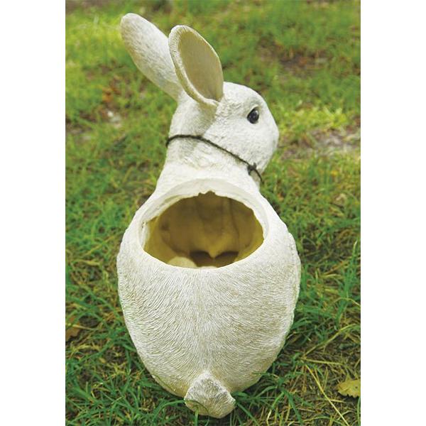 ガーデニング オブジェ うさぎ プランター オーナメント ガーデン 庭