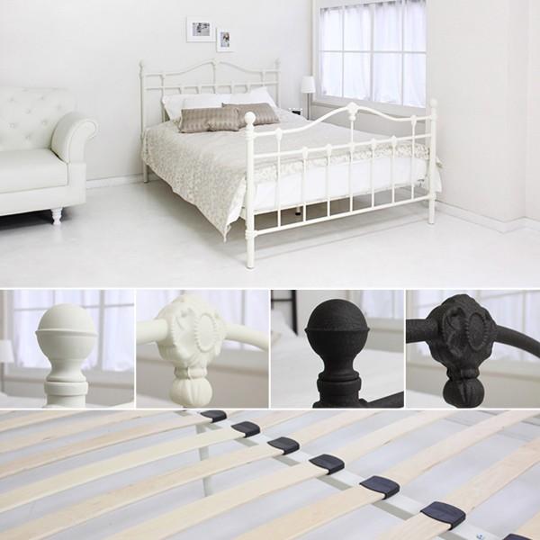 美品♡ベッド ベッド フレーム 姫系 エレガント ロイヤル風 宮殿 王室 ダブル 女子