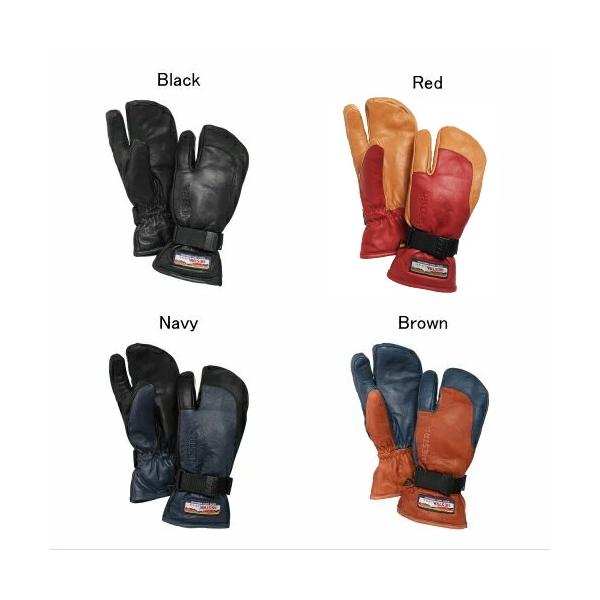 20％OFF HESTRA ヘストラ 3-FINGER GTX FULL LEATHER 33882