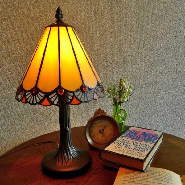ミニ テーブルランプ ステンドグラス ミニランプ スタンドライト