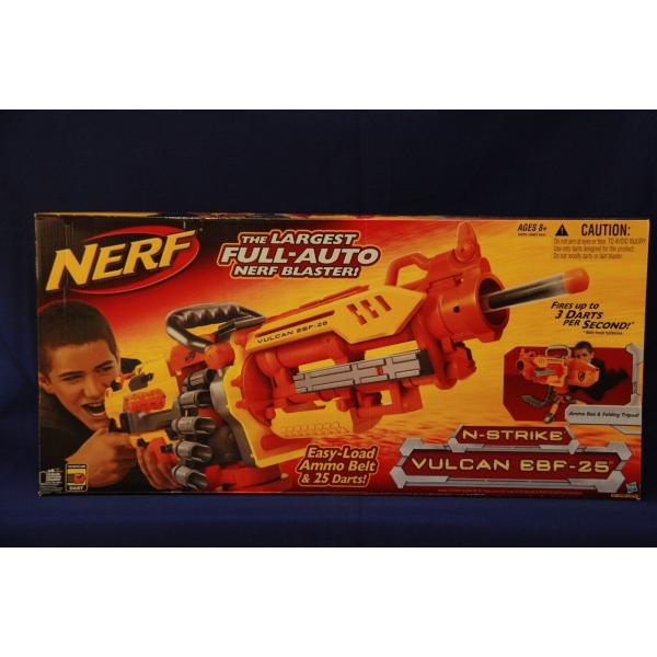 ナーフ N-ストライク バルカン EBF-25/VULCAN Nerf N-Strike Vulcan EBF-25 Dart Blaster Complete With Belt