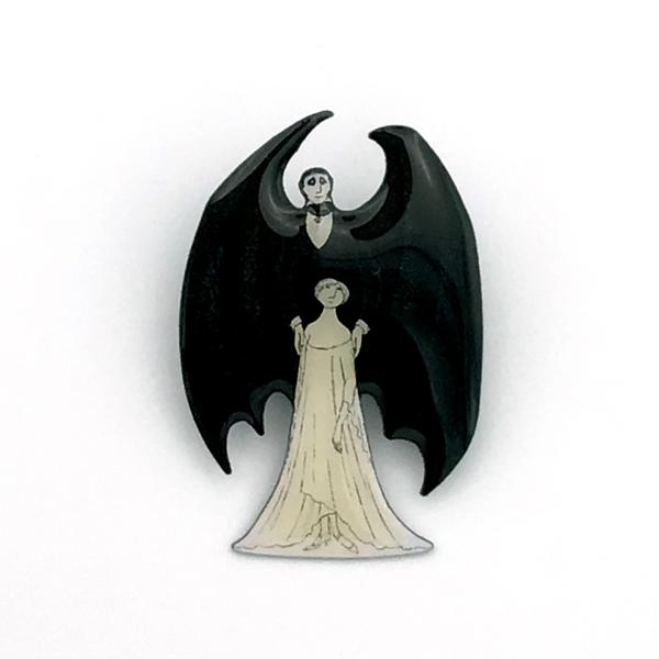 エドワード・ゴーリー ピンバッジ /【Buyee】