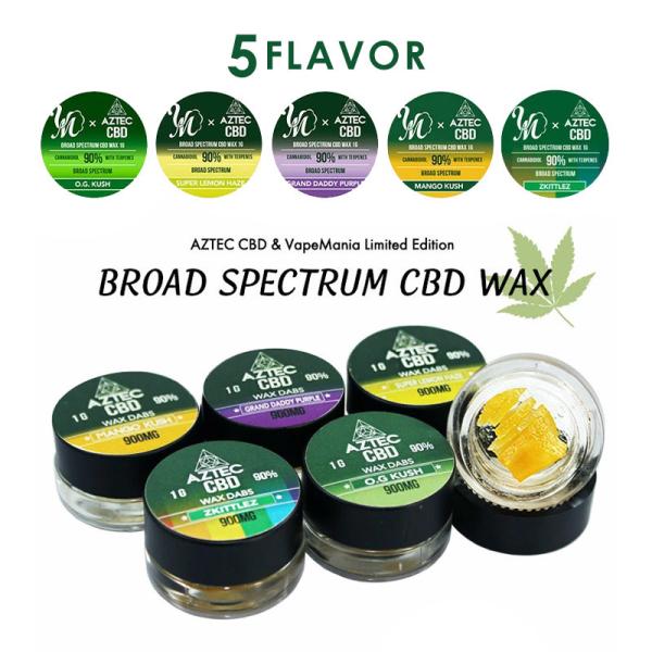 CBD ワックス ヴェポライザー コイル付 セット 高濃度 ブロードスペクトラム 90% ベポライザー CBD900mg含有 1g AZTEC ＆  VapeMania和み airis Quaser AIRISTECH /【Buyee】