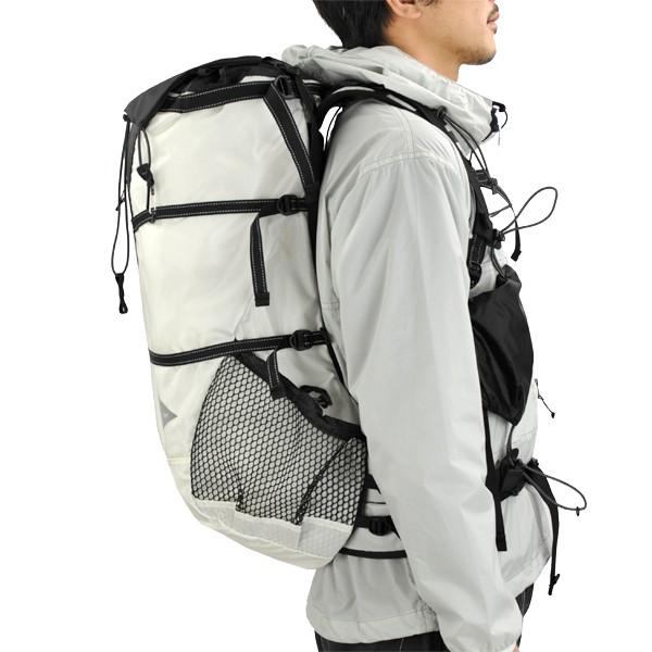 アンドワンダー and wander バックパック 40L backpack white ホワイト