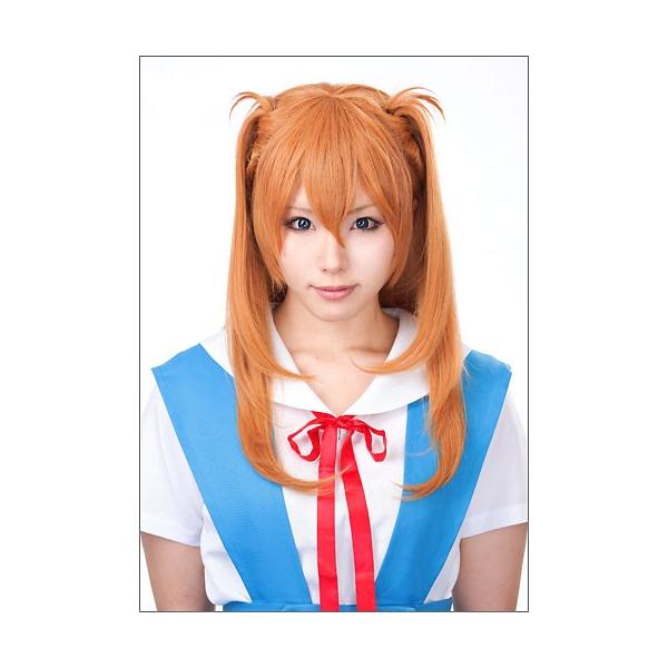 エヴァンゲリオン 式波 アスカ ラングレー 風 ウィッグ コスプレ