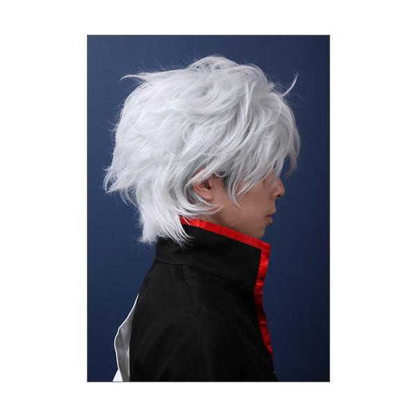 銀魂 坂田 銀時 風 ウィッグ コスプレウィッグ キャラウィッグ