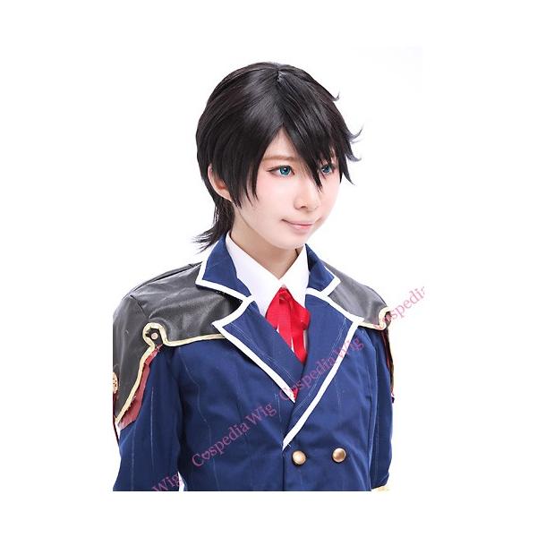 刀剣乱舞 堀川国広 風 ウィッグ コスプレウィッグ キャラウィッグ 美容
