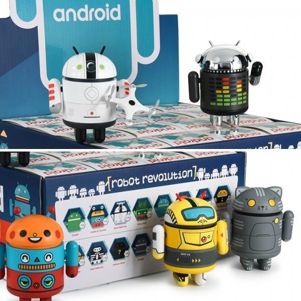 Android mini robot store revolution