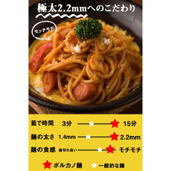 最旬トレンドパンツ ボルカノチェント 1.6mm 500g パスタ デュラム100