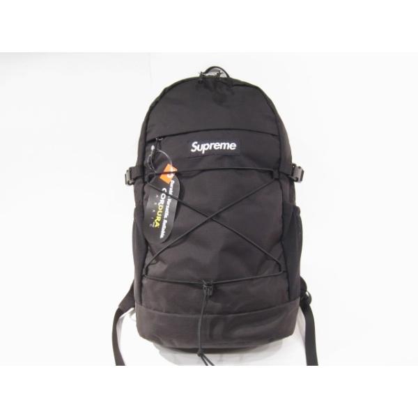 2016ss Supreme Tonal Backpack denier Cordura Black シュプリーム