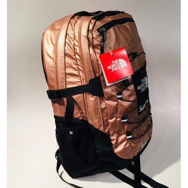 2018SS Supreme×THE NORTH FACE Metallic Borealis Backpack RG Rosegold シュプリーム ×ザ・ノースフェイス バックパック ローズゴールド NM818361 /【Buyee】