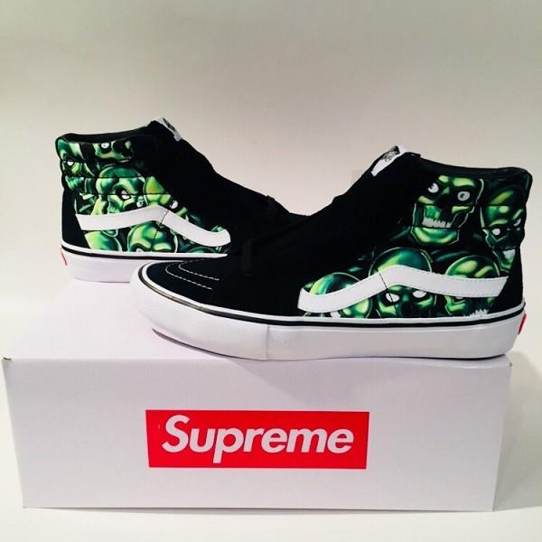 Supreme×Vans×LIQUID BLUE SK8-Hi