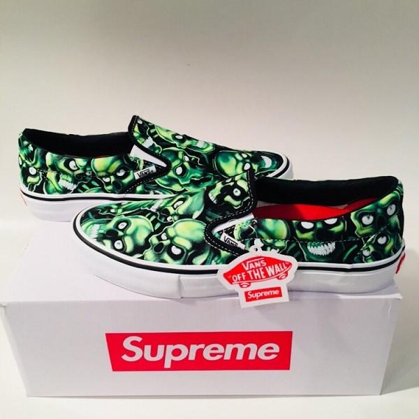 Supreme vans liquid outlet blue