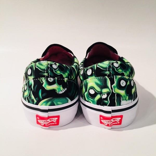 Supreme×Vans×LIQUID BLUE Slip-On