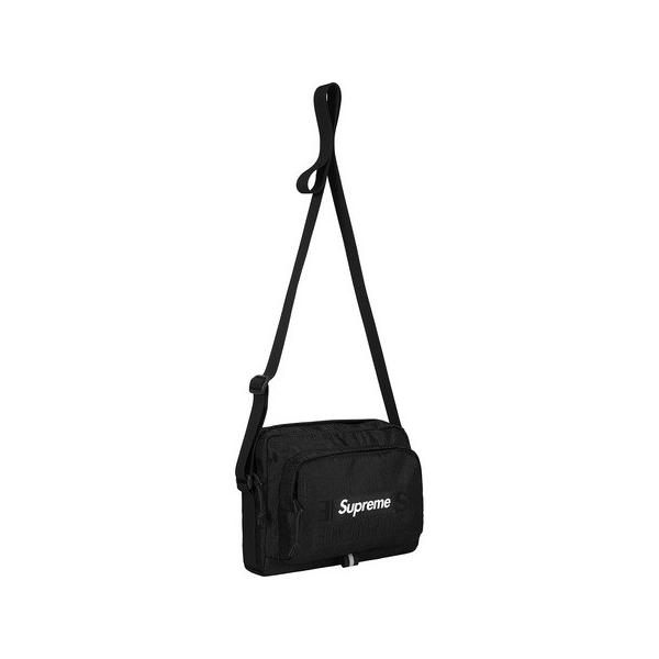 2019SS supreme shoulder bag black