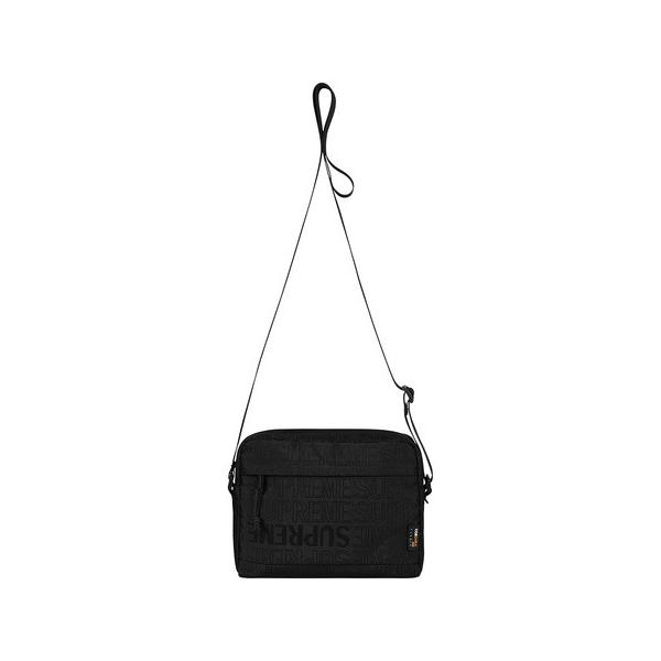 2019ss Supreme Shoulder Bag denier Cordura Black シュプリーム  