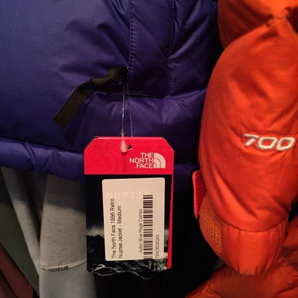 日本未発売カラー！THE NORTH FACE 1996 RETRO NUPTSE RAGE COLLECTION ザ・ノースフェイス レトロ ヌプシ  ダウンジャケット マルチカラー クレイジーカラー /【Buyee】