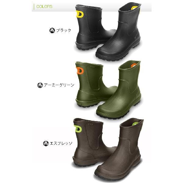 クロックスメンズレインブーツ/シューズ/靴/wellie rain boot/12602