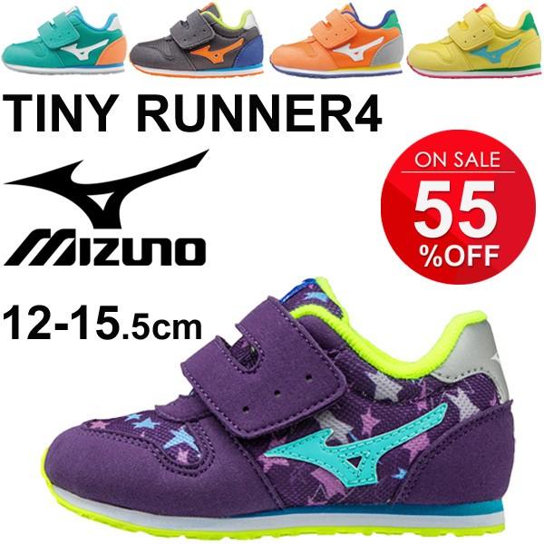 キッズシューズ 子供靴 運動靴 mizuno ミズノ タイニーランナー4