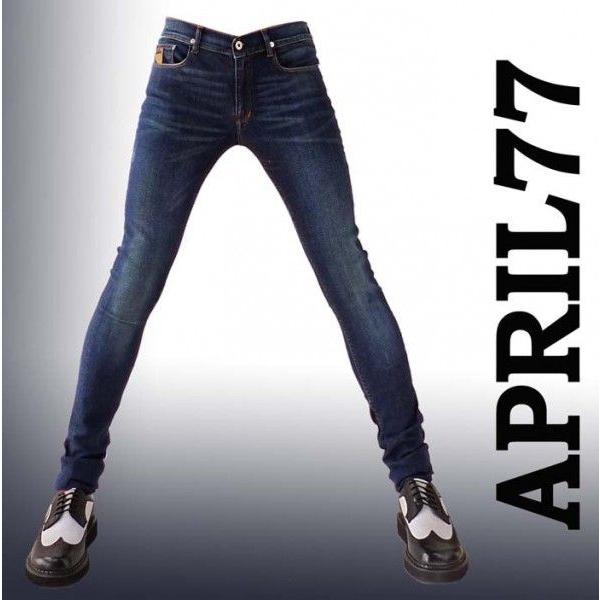 APRIL77 スキニーデニム インディゴ April77 エイプリル77 JOEY New Overdrive Raw インディゴ