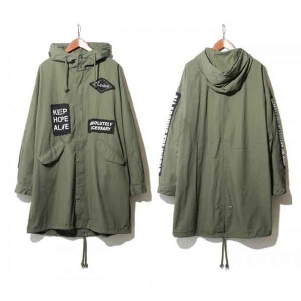 モッズコート パッチ（M-51） コート ビッグシルエット ロング