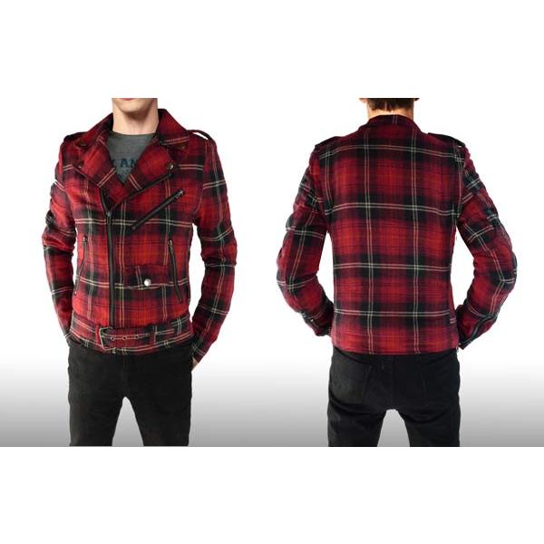 ★SB101NO/TRIPP NYC/パンク/チェック/ライダース/ジャケット ☆SB101NO/TRIPP NYC/パンク/チェック/ライダース/ジャケット