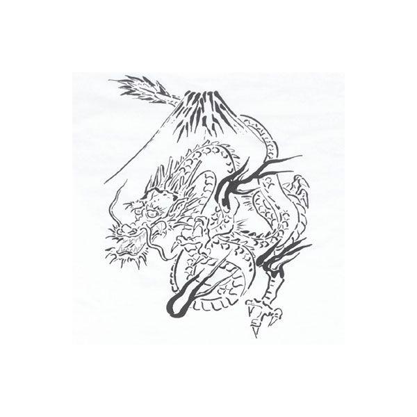 水墨画 ドラゴン モノクロ（水墨画の龍の描き方【保存版】初心者