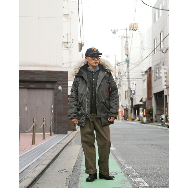 ALPHA アルファ 20094 N-3Bフライトジャケット JAPAN FIT メンズ