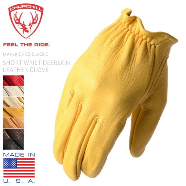 CHURCHILL GLOVE チャーチルグローブ Marverick Classic レザーグローブ SHORT MADE IN USA アメリカ製  手袋 防寒 本革【T】 /【Buyee】 Buyee - Japanese Proxy Service | Buy from Japan!