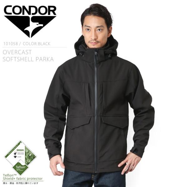 Condor overcast deals softshell parka