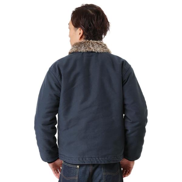 Denime ファッション Denime HOUSTON 日本製 フレンチ デッキジャケット 42