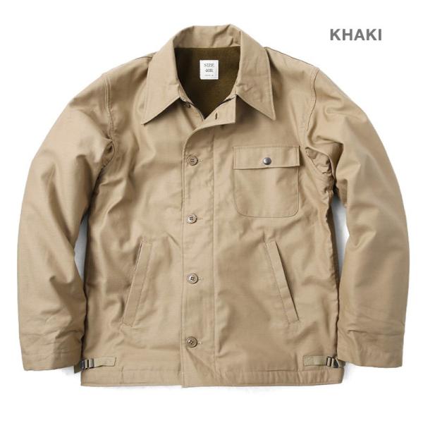 HOUSTON ヒューストン 5687 U.S.NAVY A-2 デッキジャケット 日本 