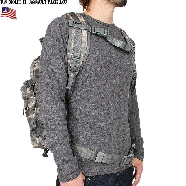 ミリタリーバッグ 実物 新品 米軍 MOLLE II 3-DAY アサルトパック ACU