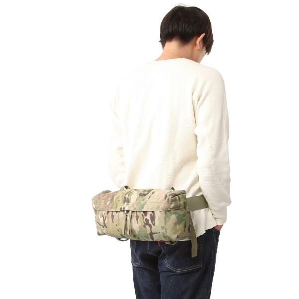 実物 USED 米軍MOLLE II ウエストパック MultiCam ミリタリー